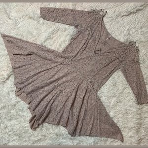 Intimately Free People Ash Plum Over Slip Dress